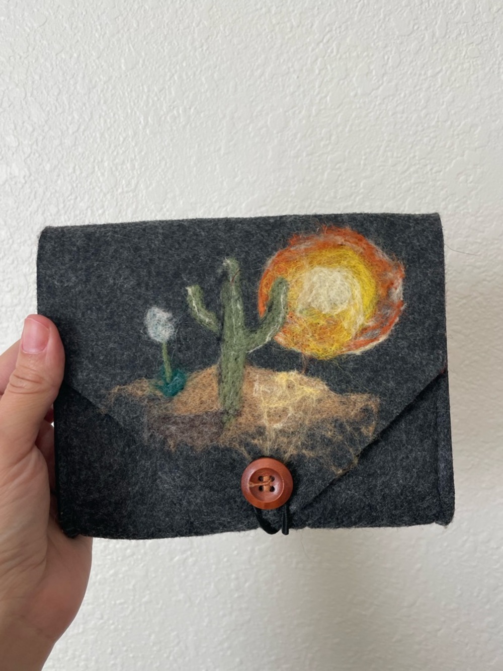Handmade Felt Pouch Wallet